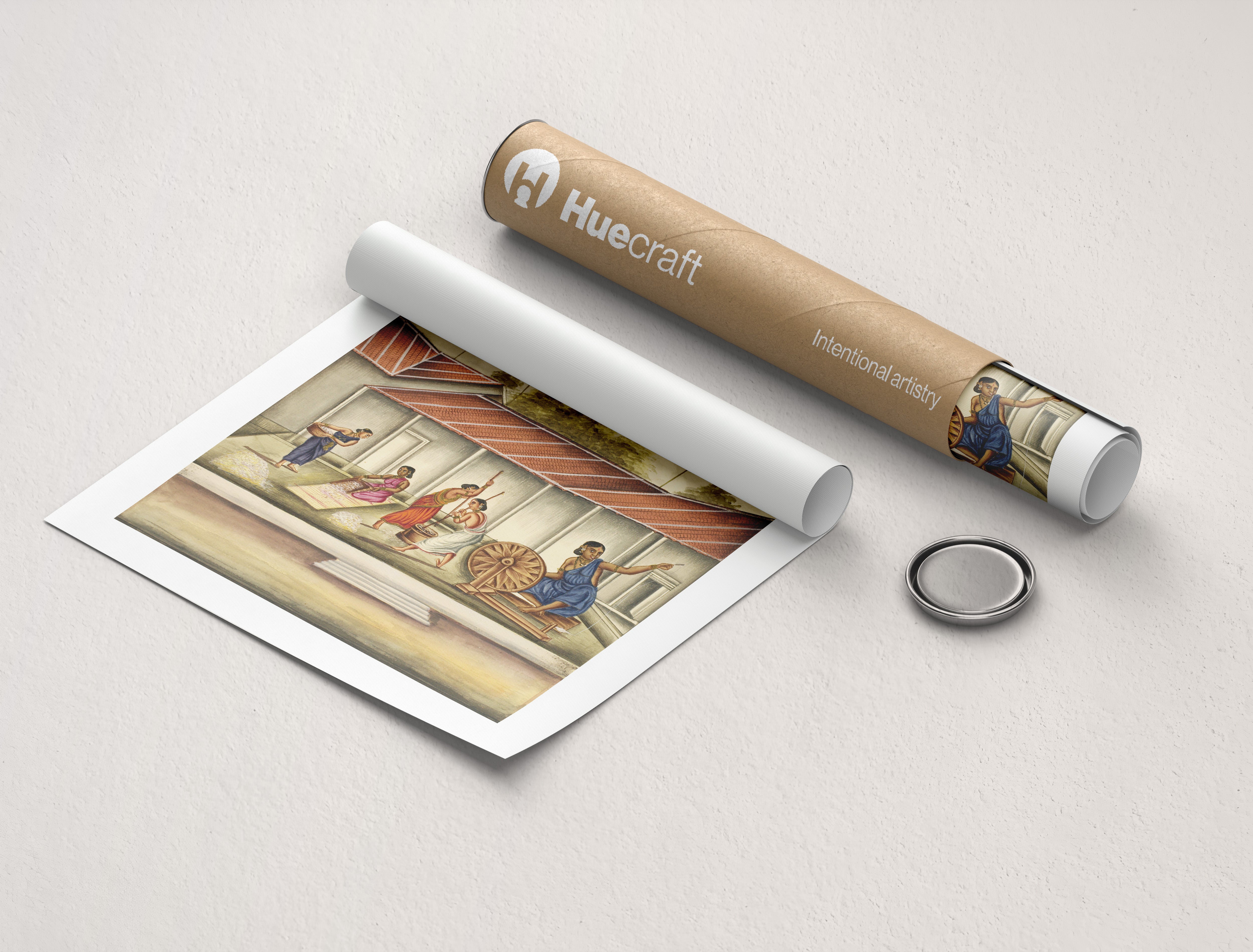 Courtyards of Tamil Life