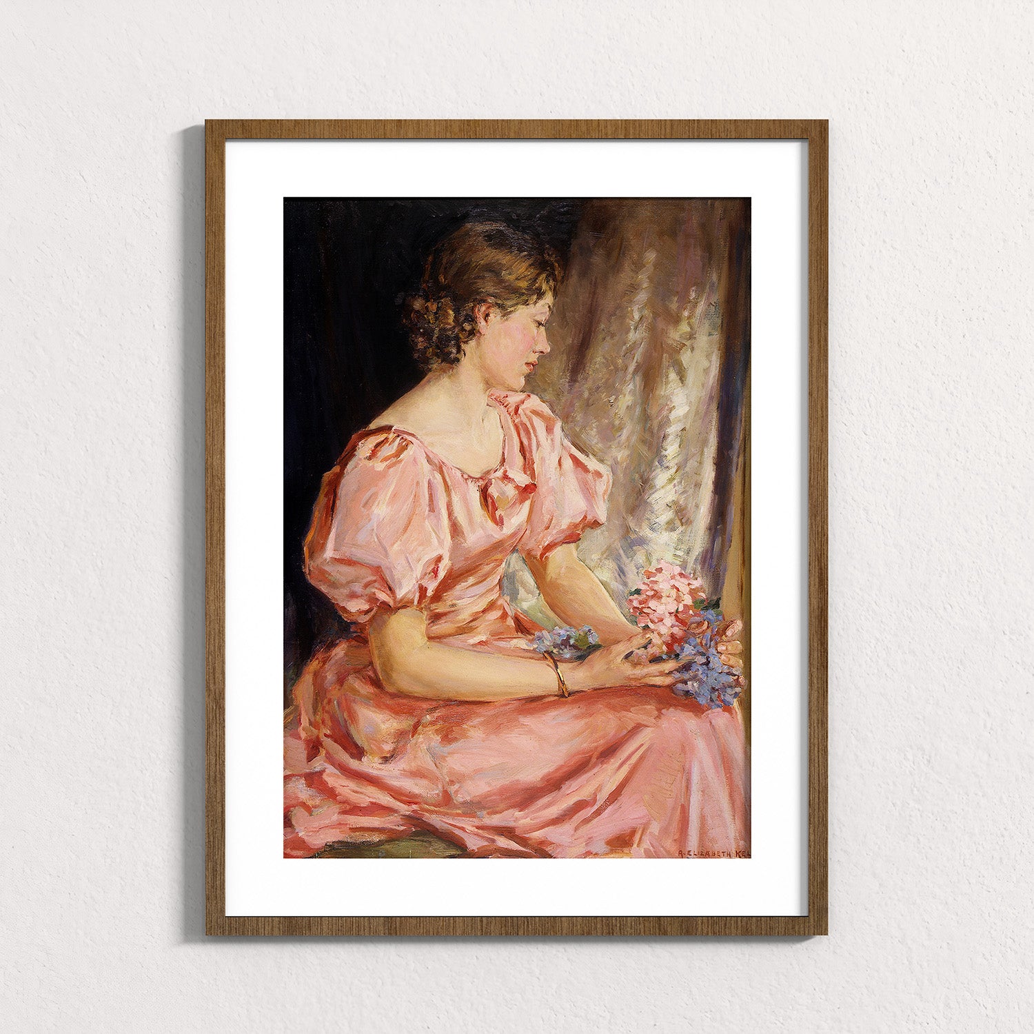 Oyster: Seated Girl