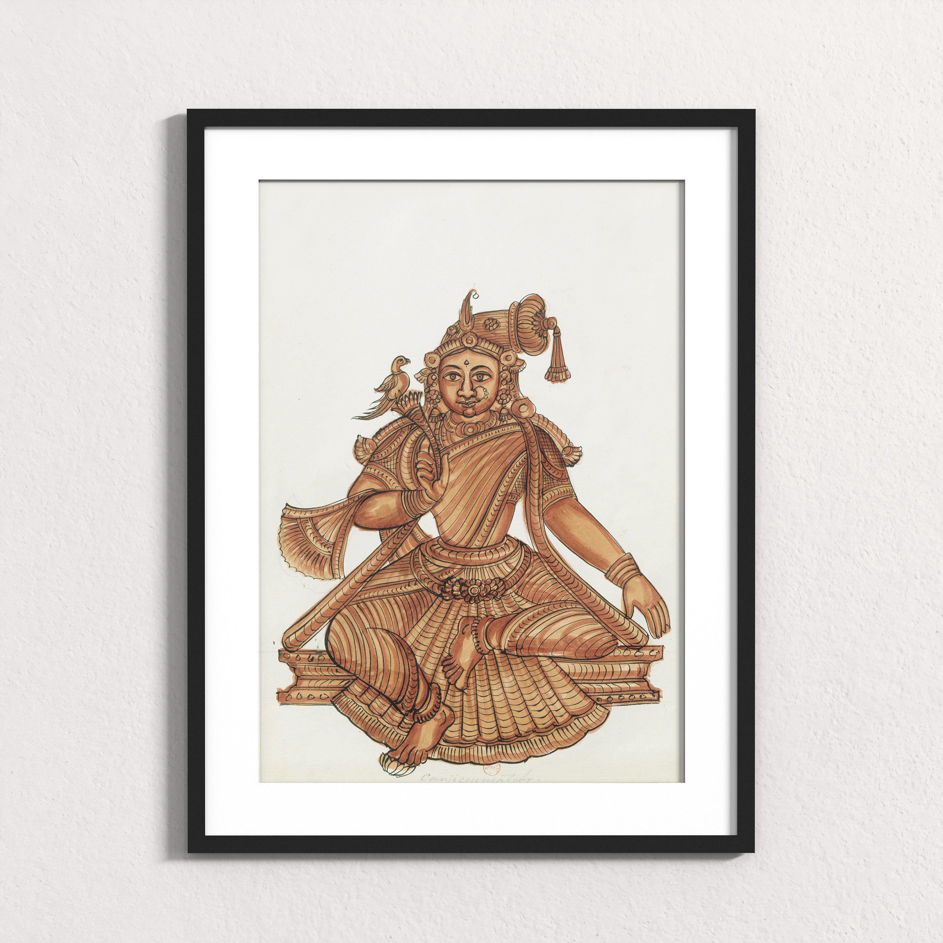 Seated Deity of Quiet Grace