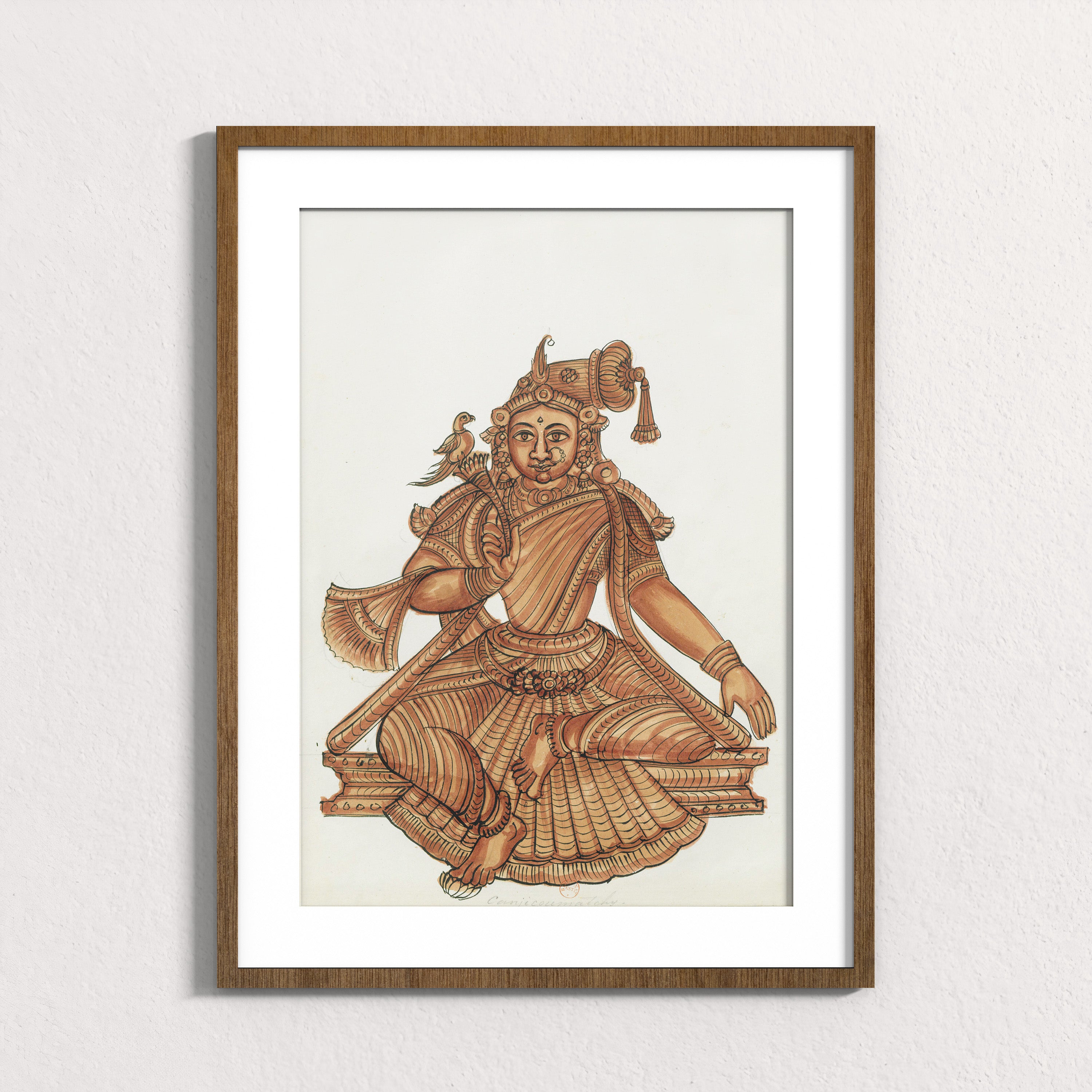 Seated Deity of Quiet Grace