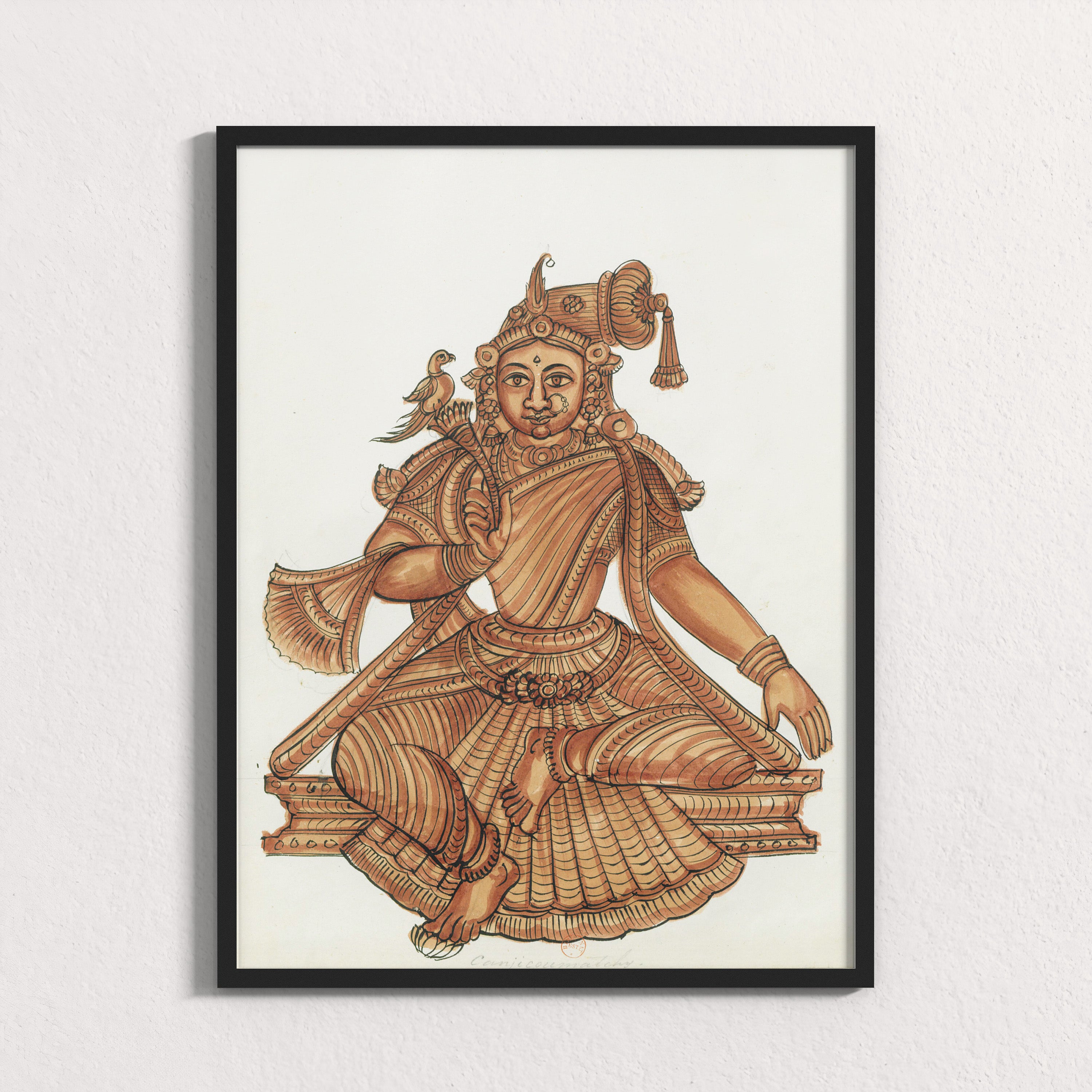 Seated Deity of Quiet Grace