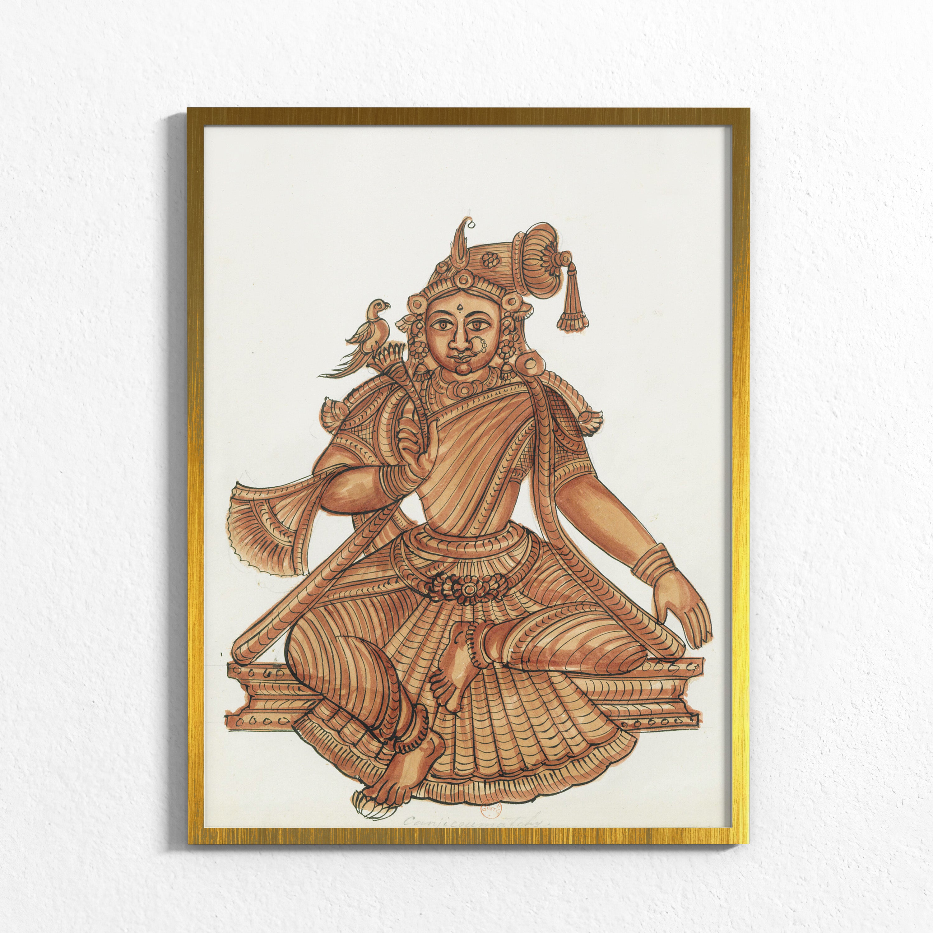 Seated Deity of Quiet Grace