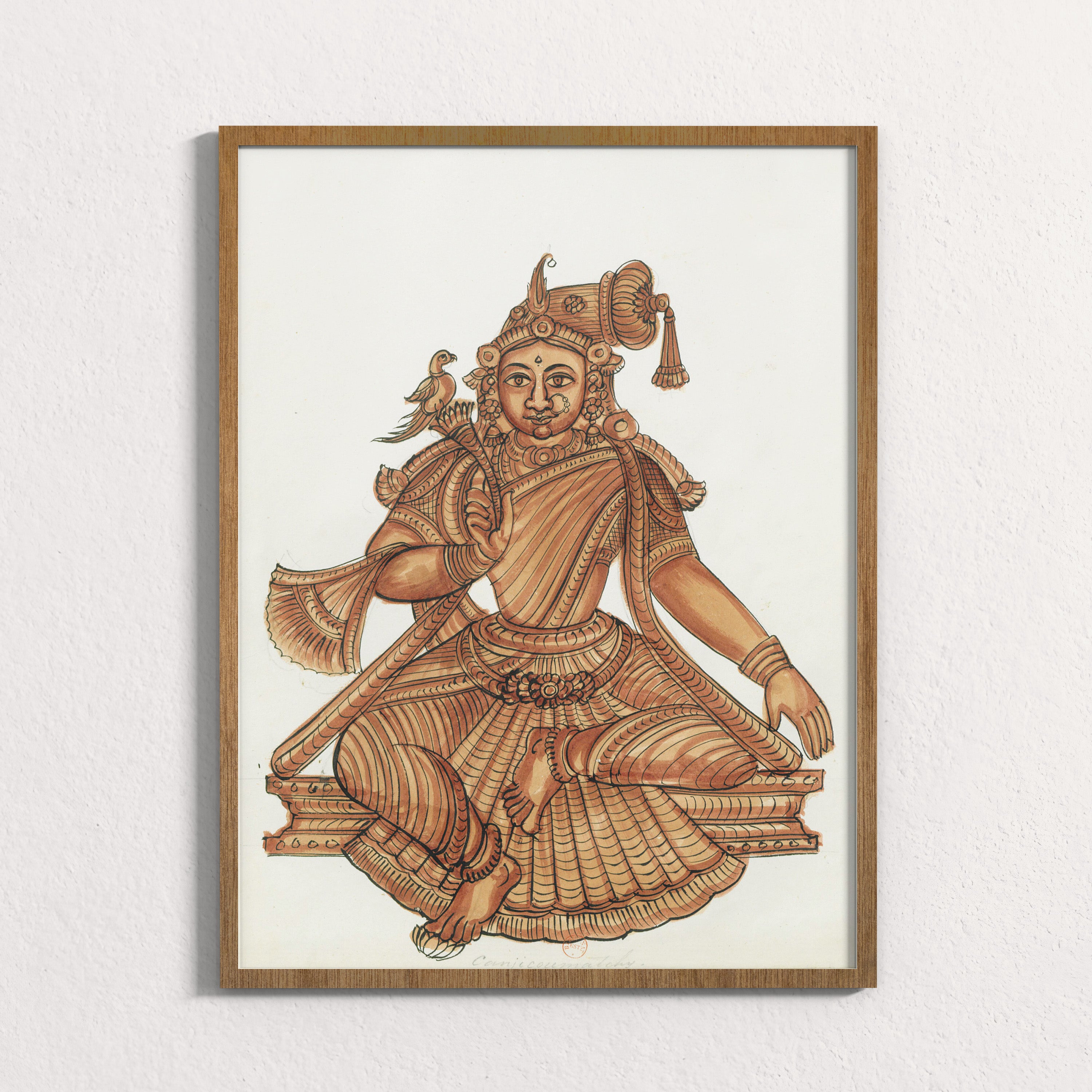 Seated Deity of Quiet Grace