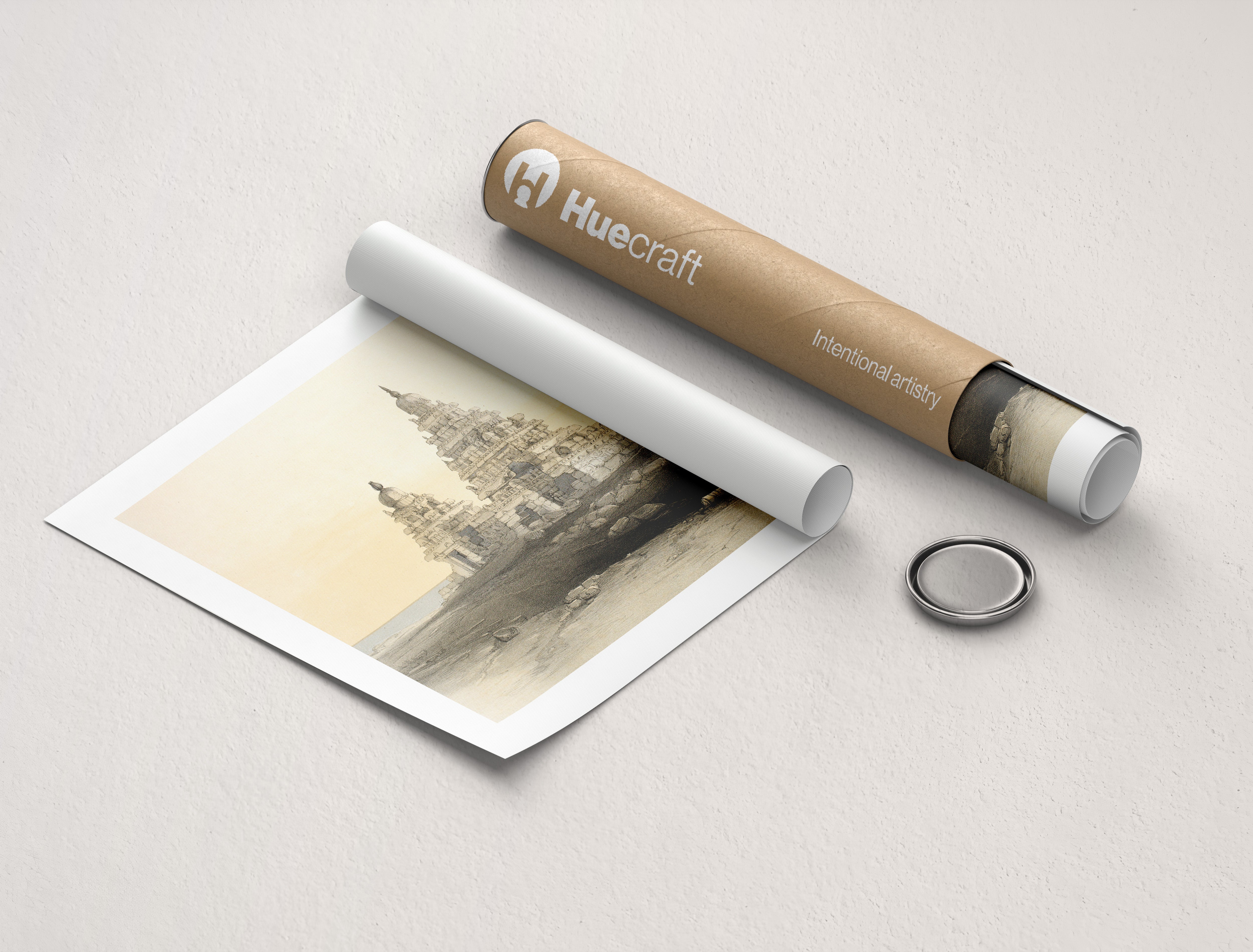 Stone and Tide at Mahabalipuram