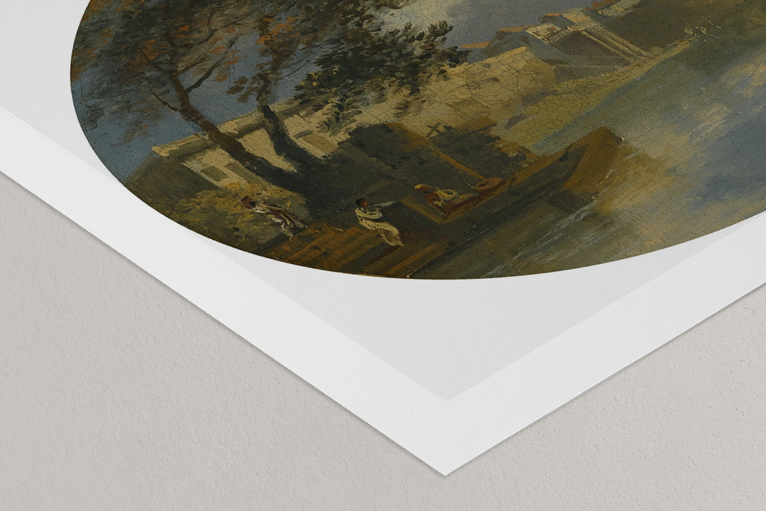 Temple Reflected at Thanjavur