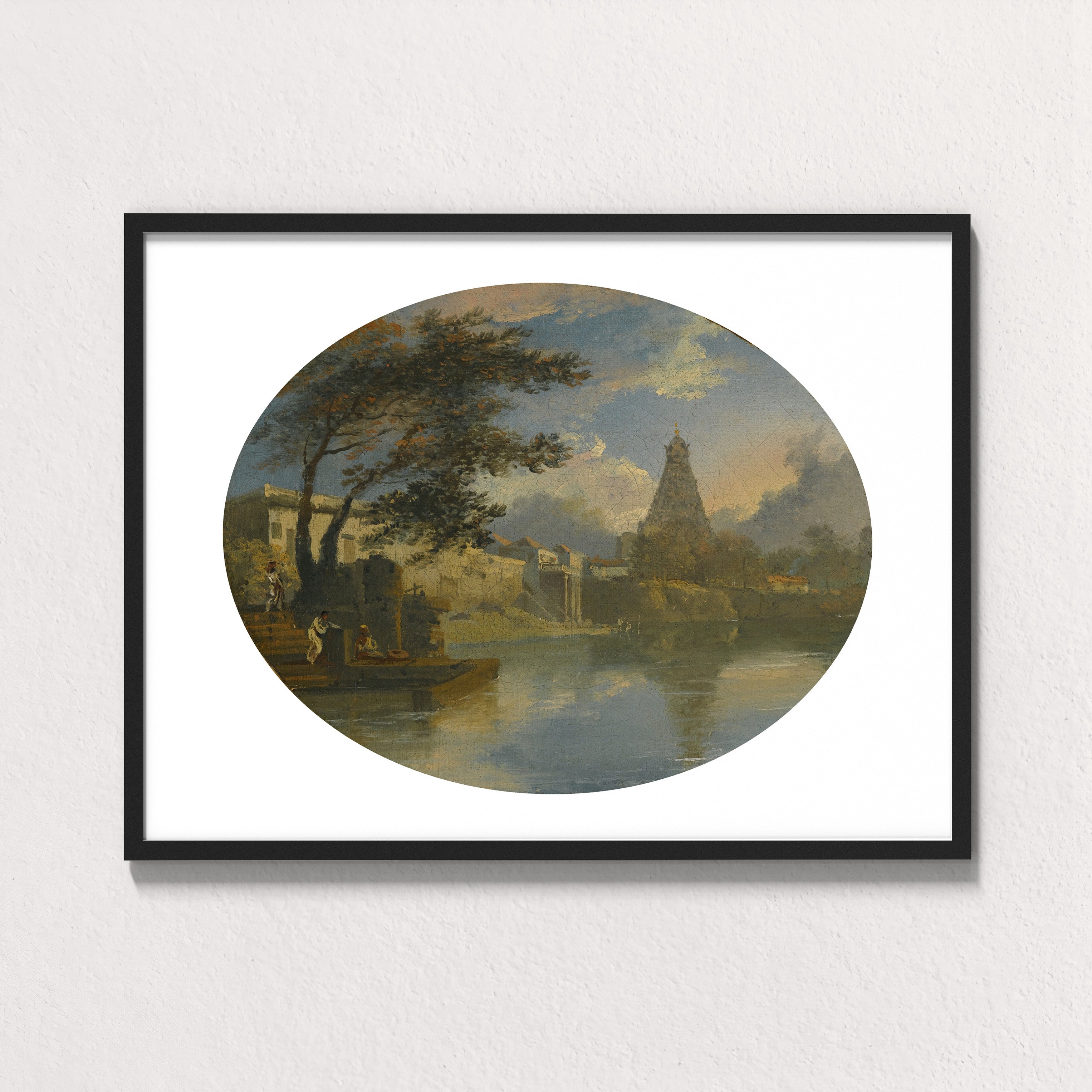 Temple Reflected at Thanjavur