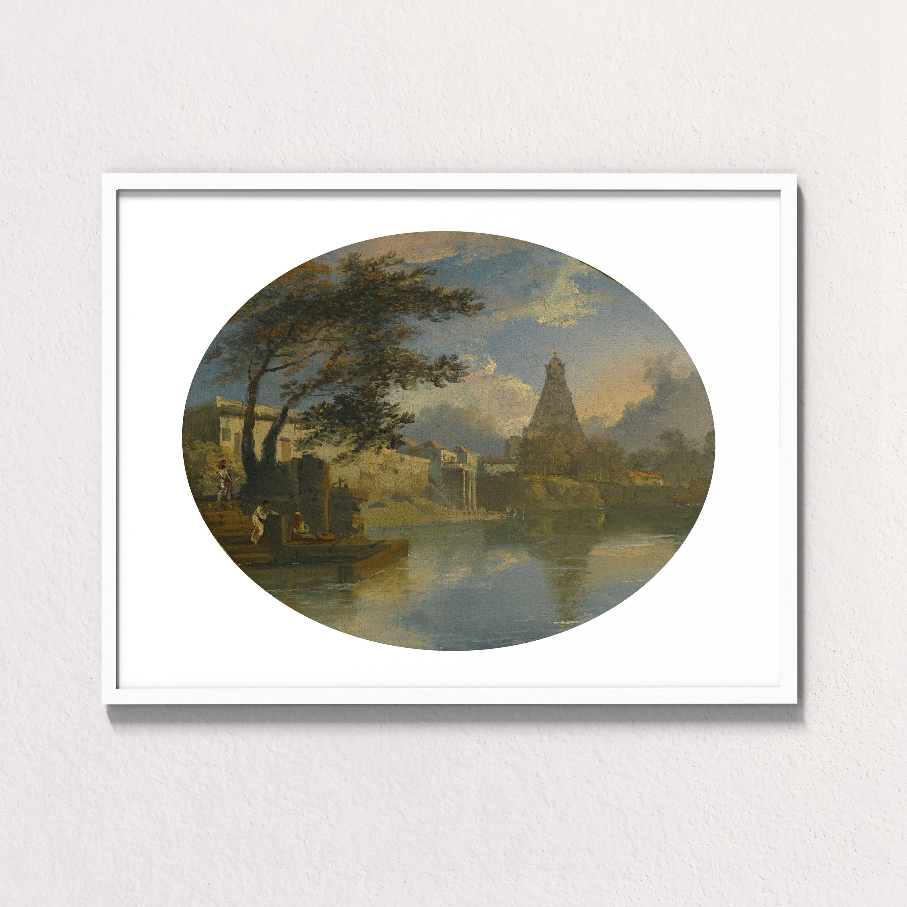 Temple Reflected at Thanjavur