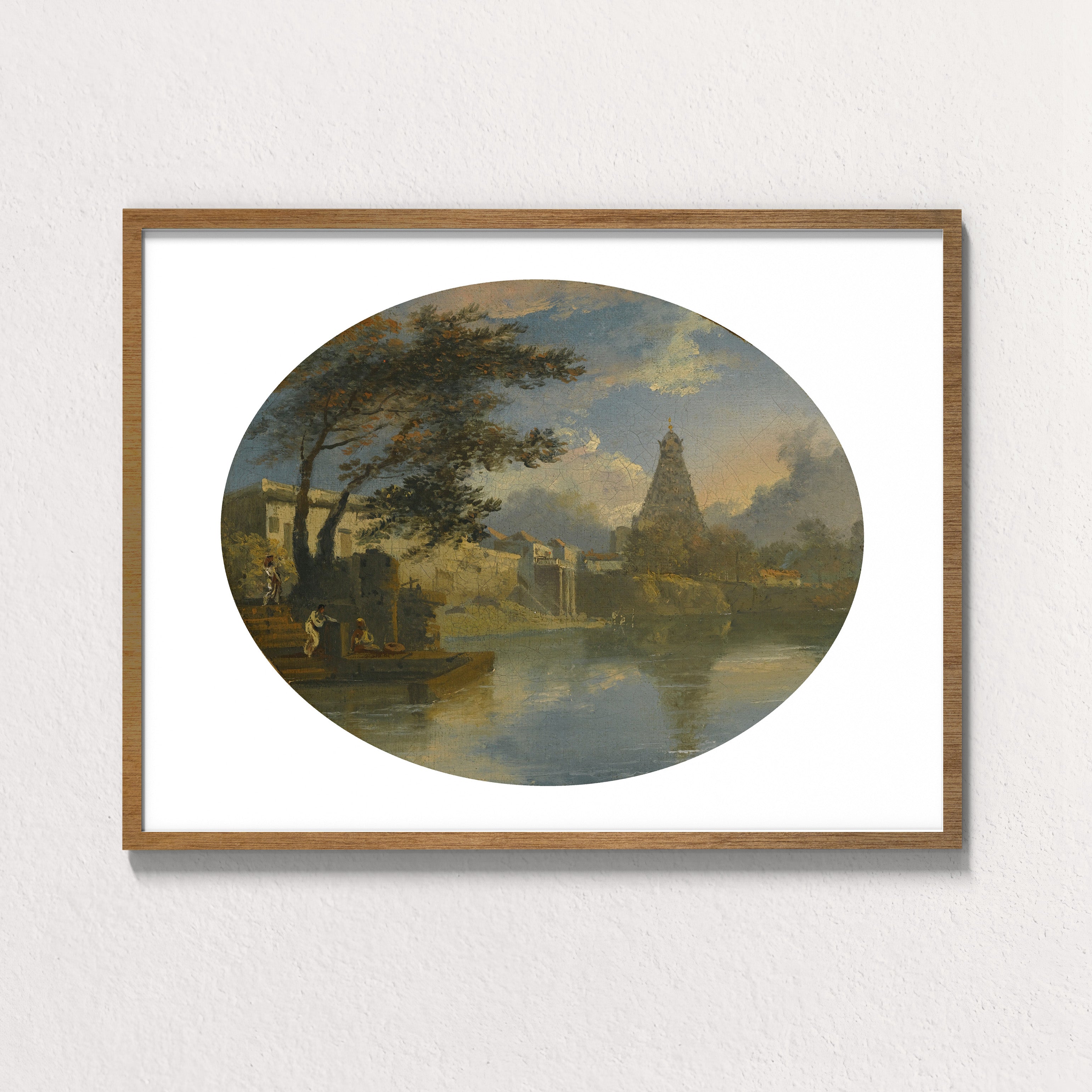 Temple Reflected at Thanjavur