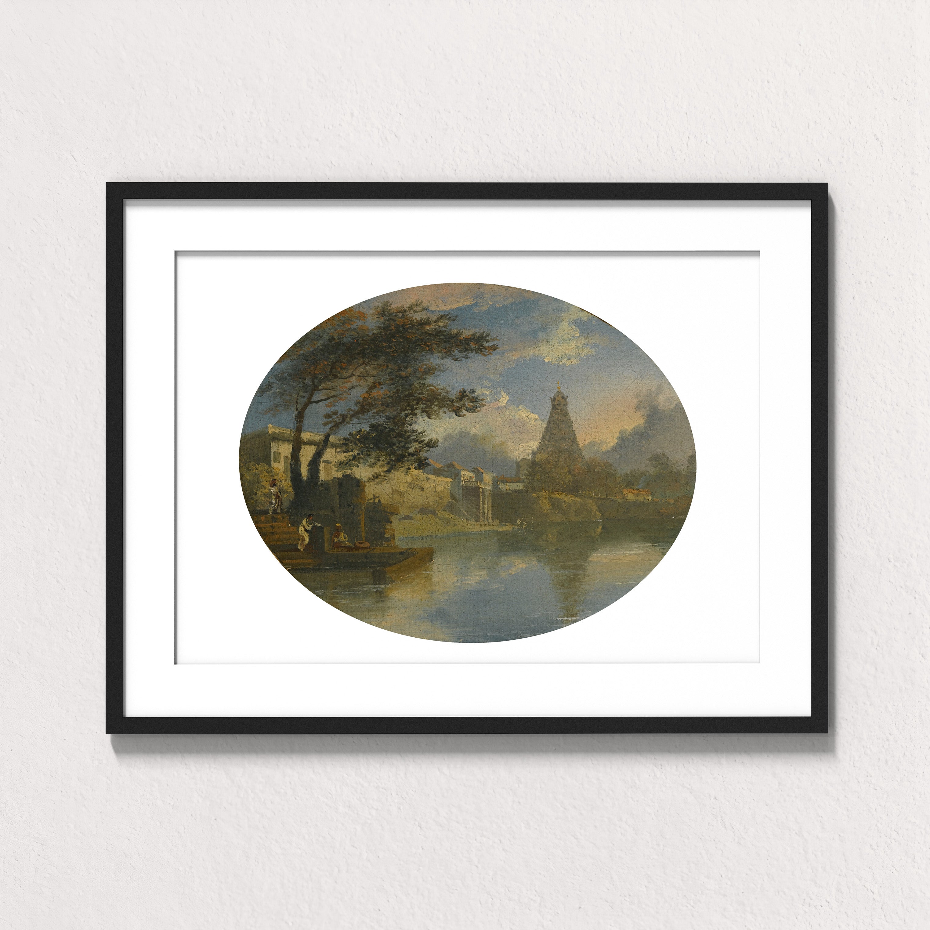 Temple Reflected at Thanjavur