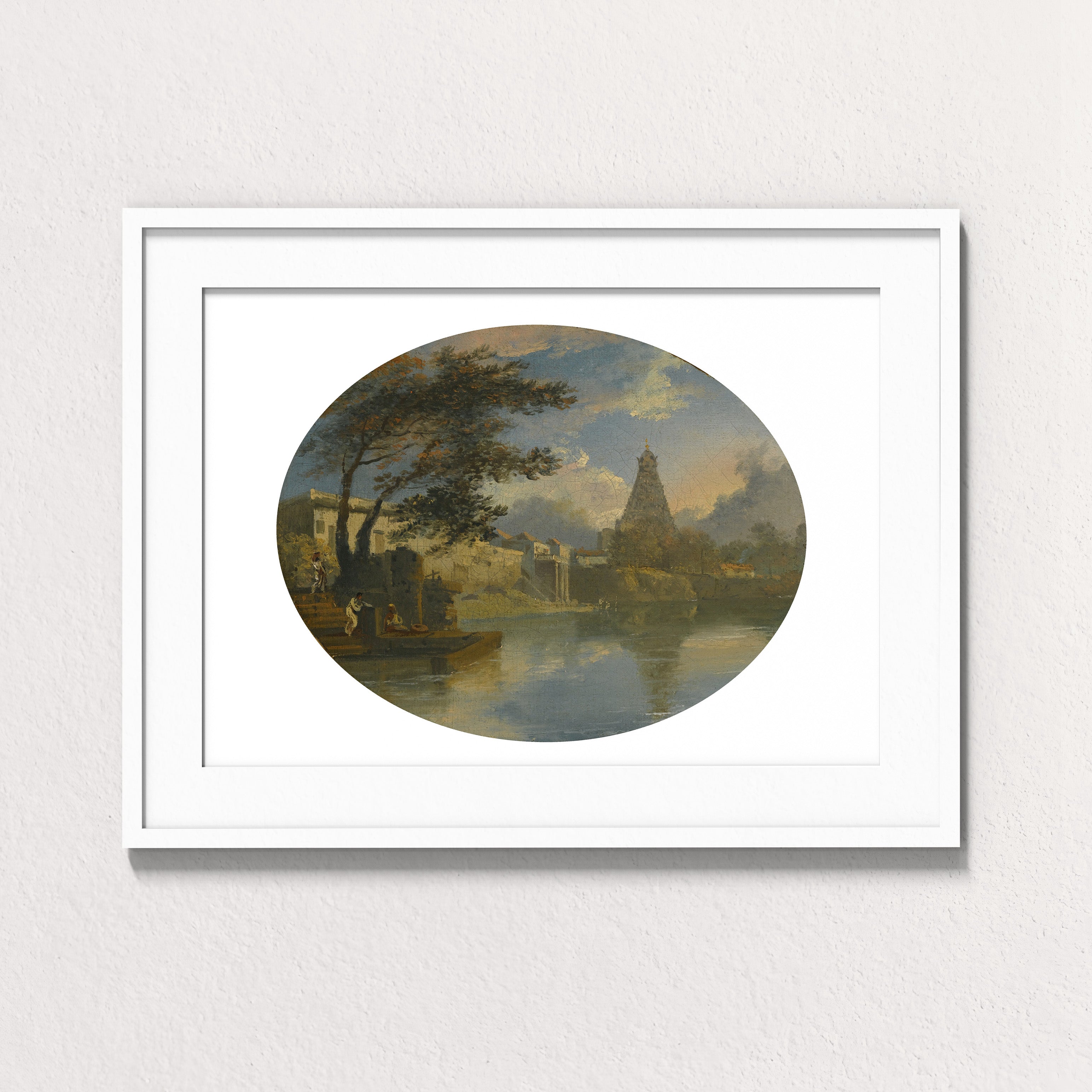 Temple Reflected at Thanjavur