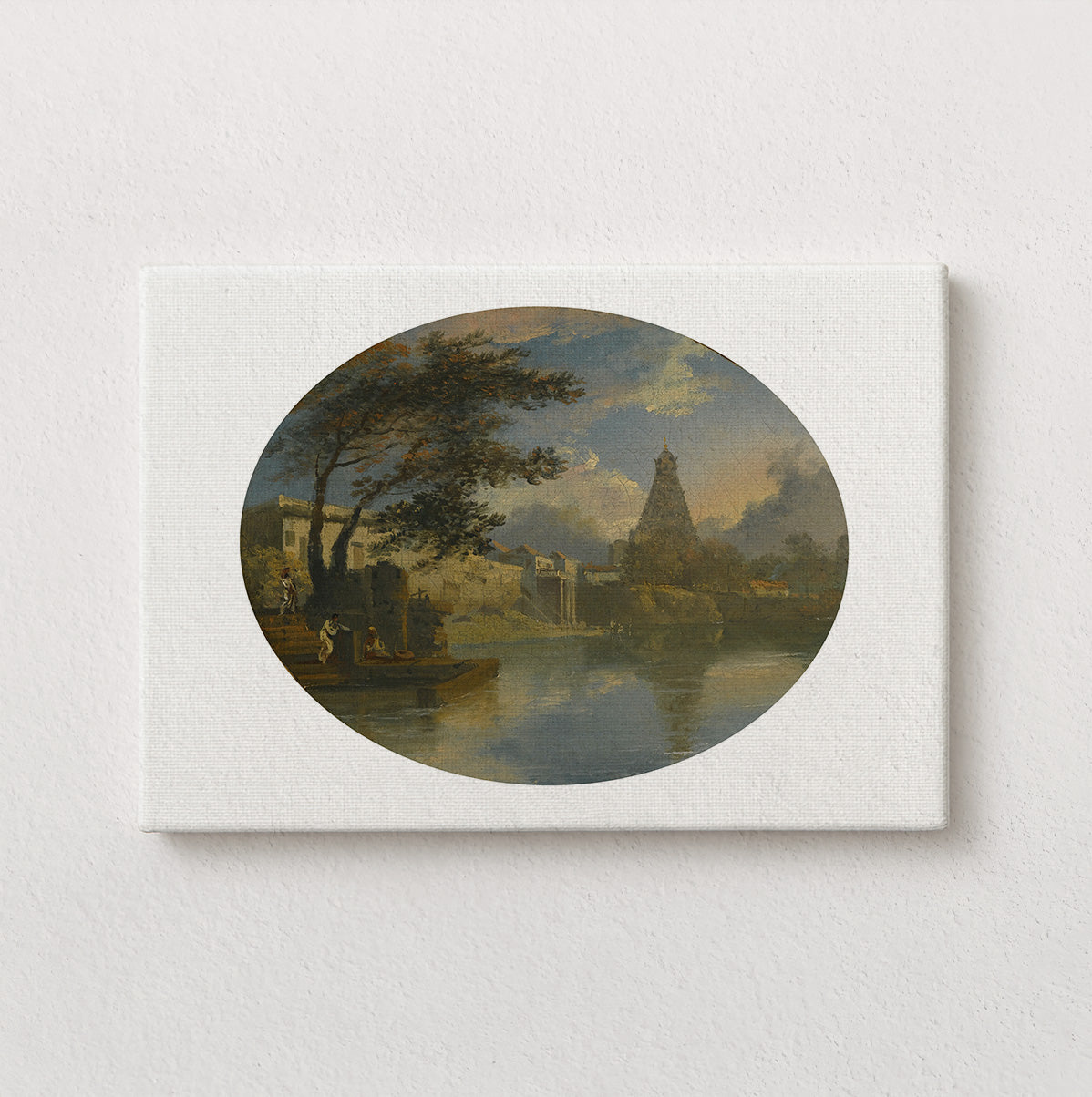 Temple Reflected at Thanjavur