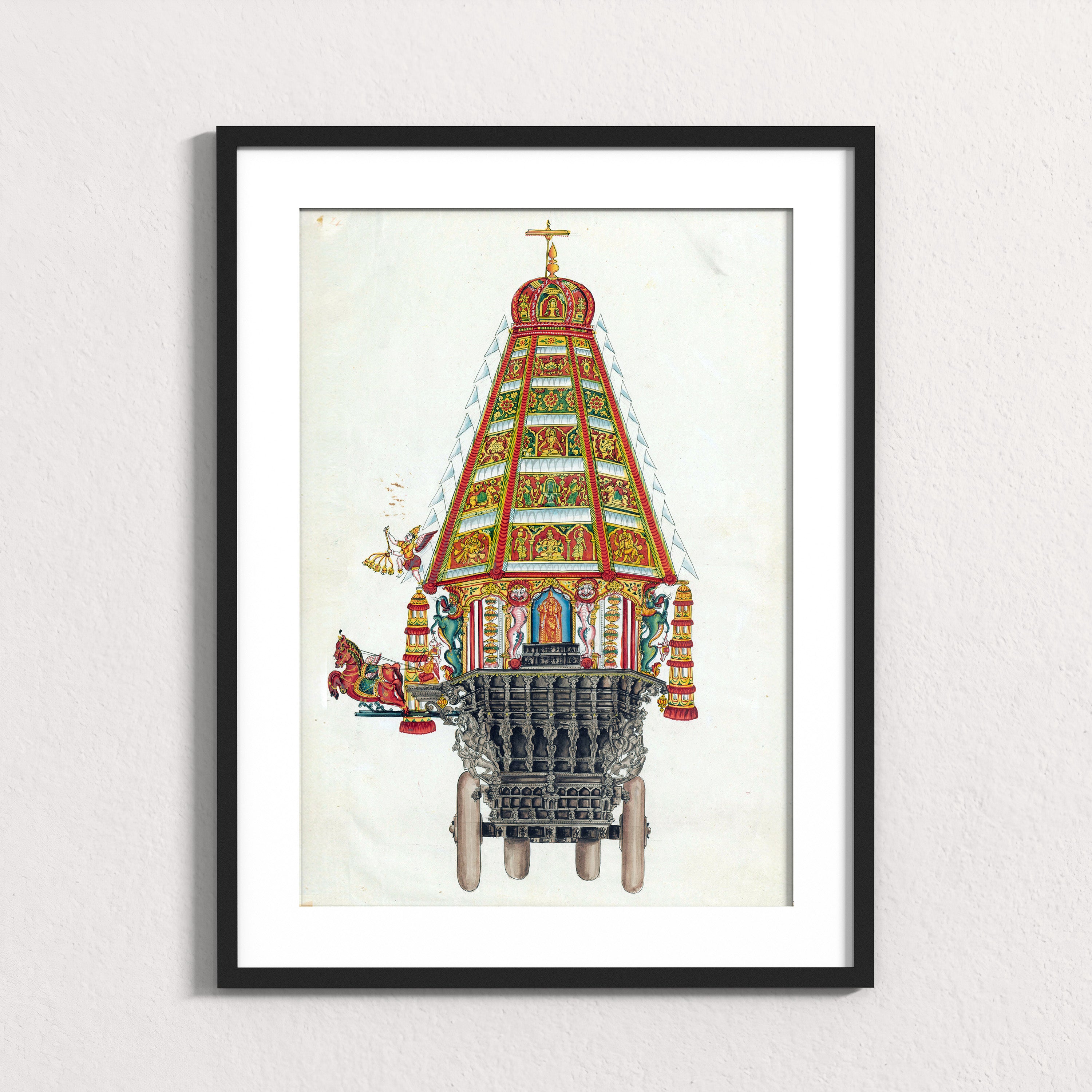 The Sacred Chariot of Thanjavur