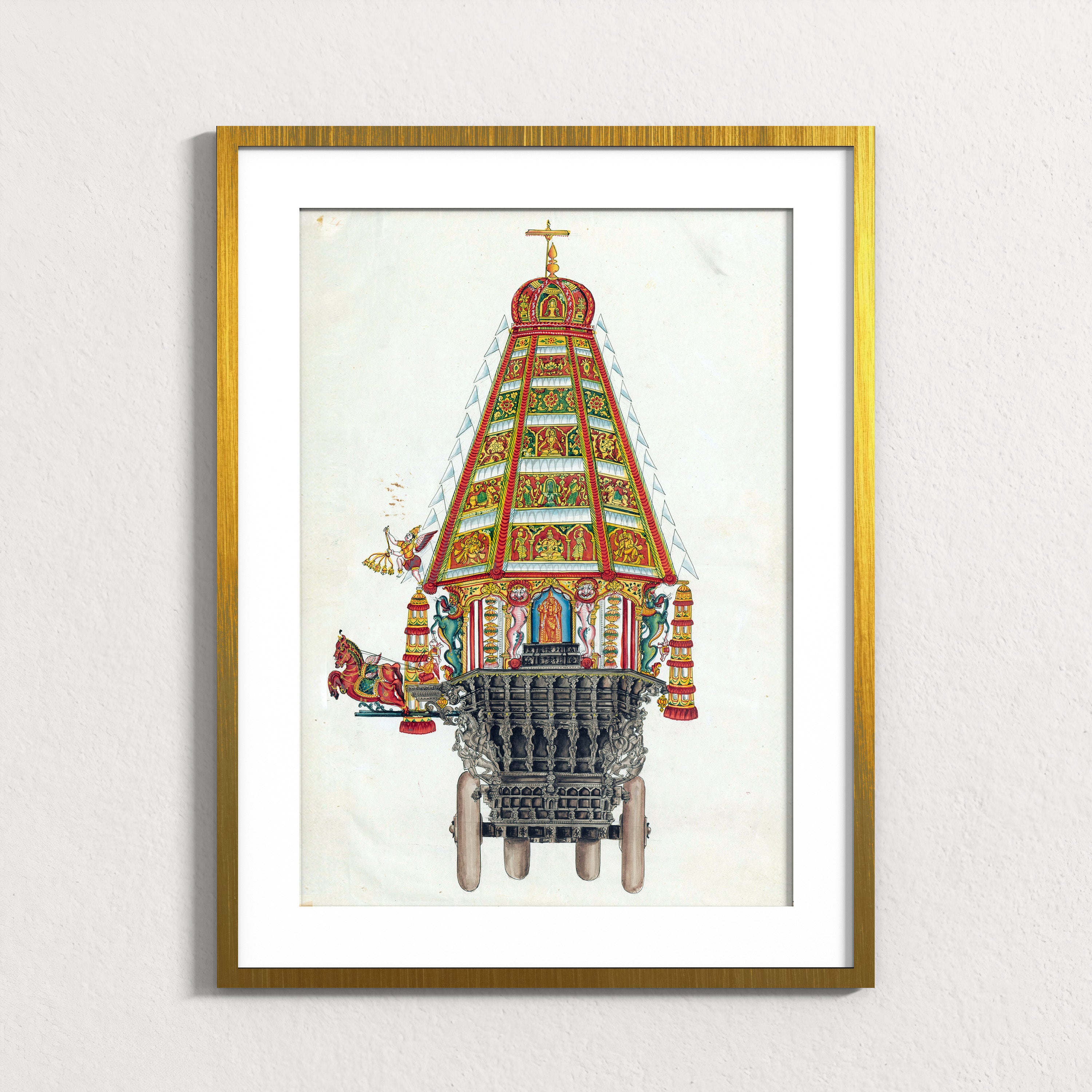 The Sacred Chariot of Thanjavur