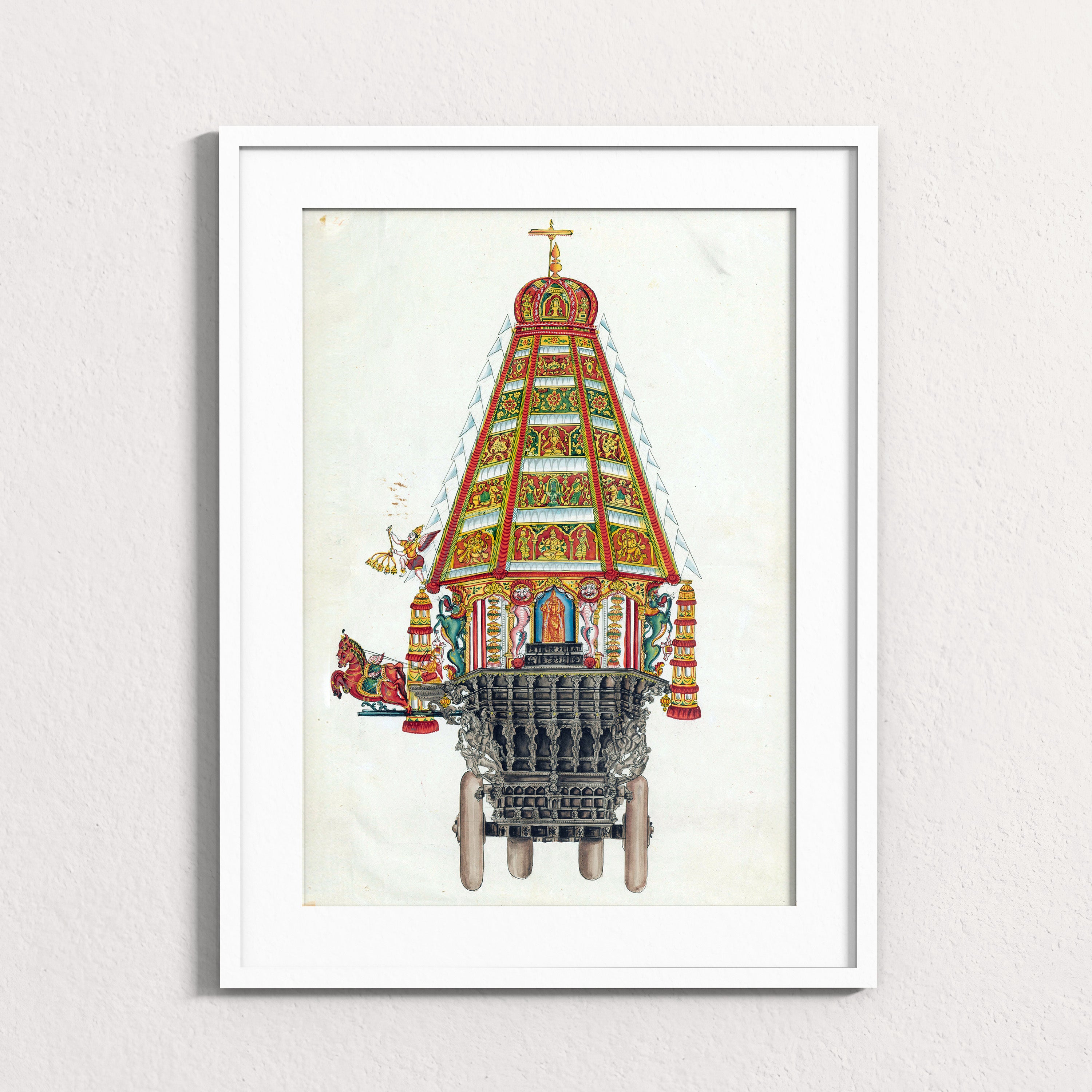 The Sacred Chariot of Thanjavur