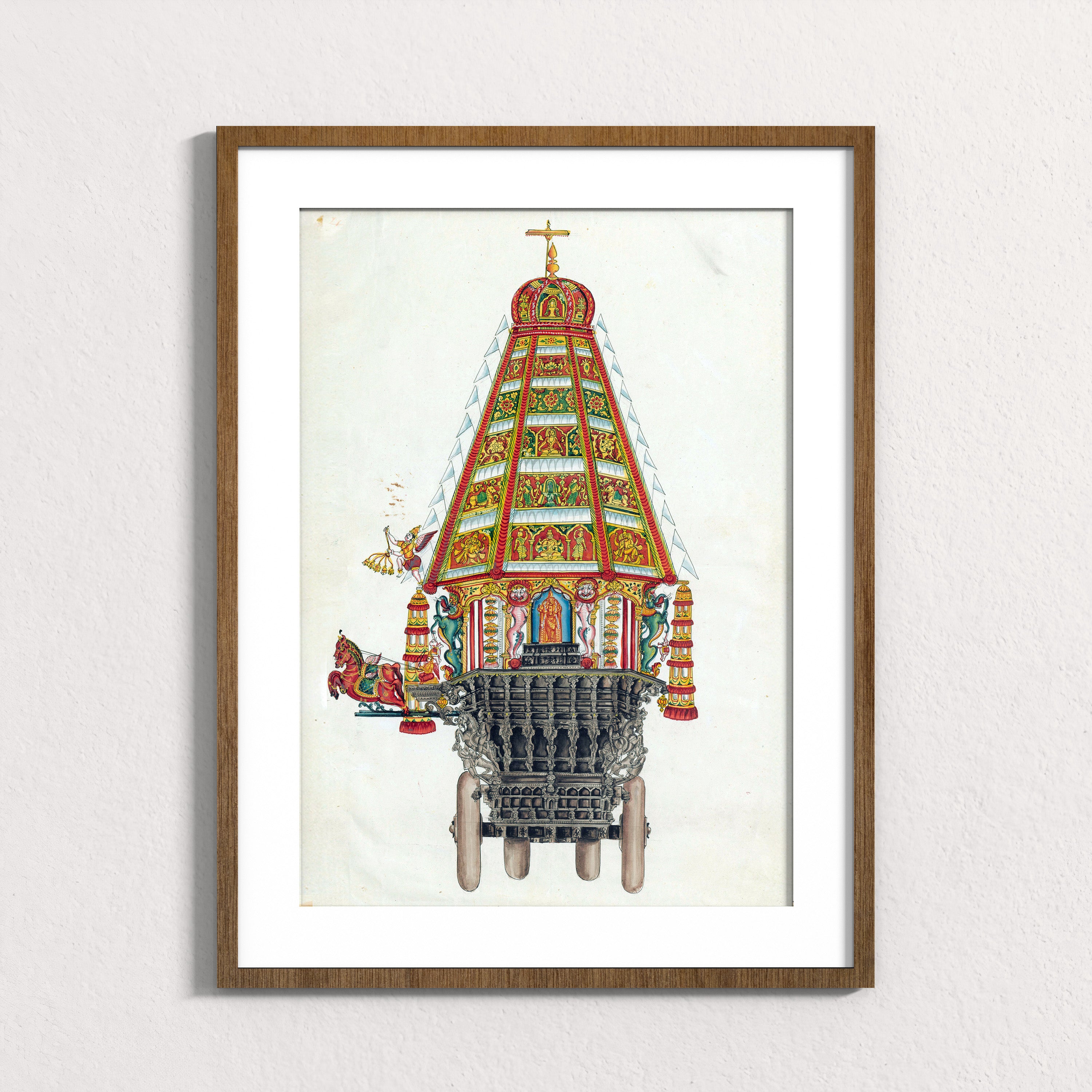 The Sacred Chariot of Thanjavur