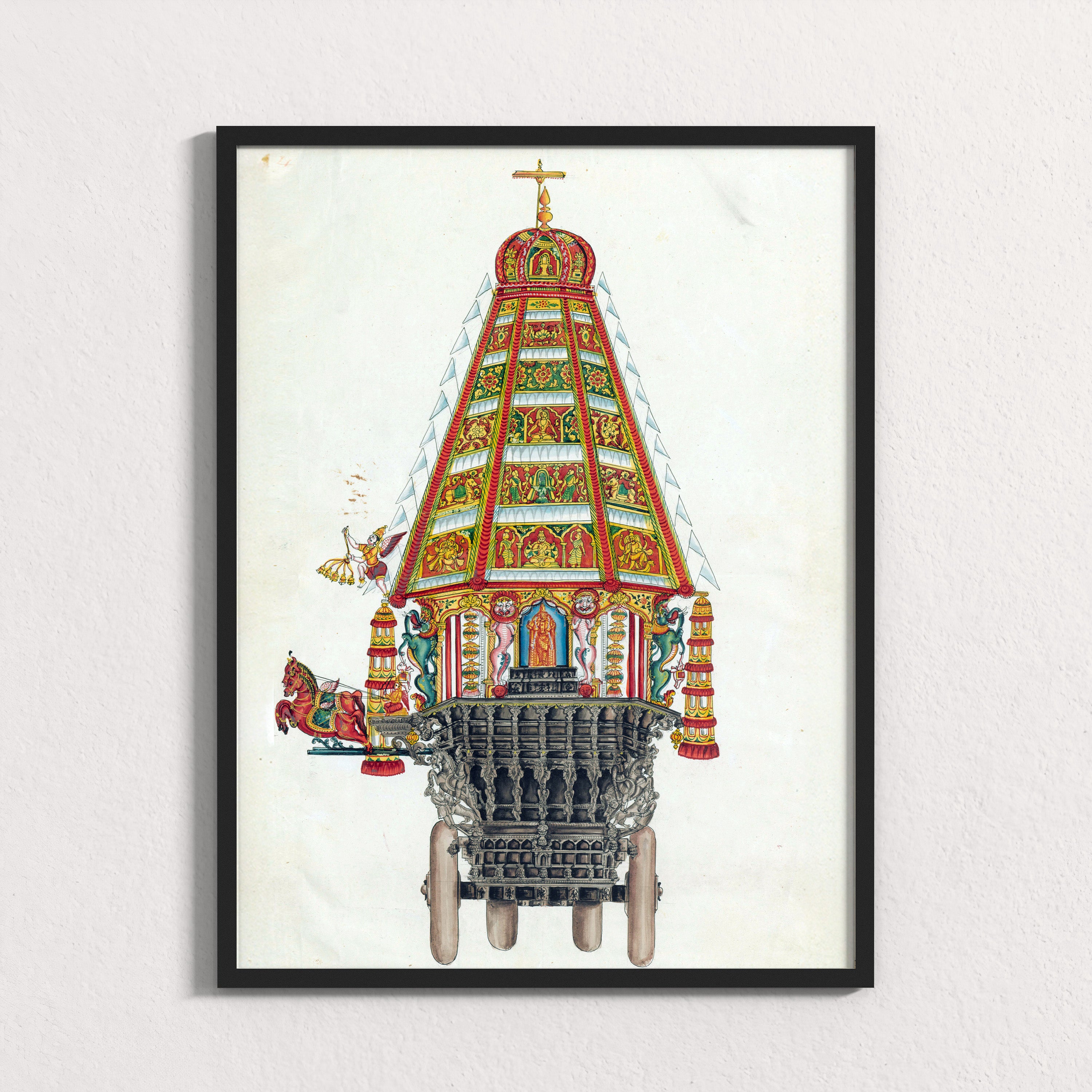 The Sacred Chariot of Thanjavur