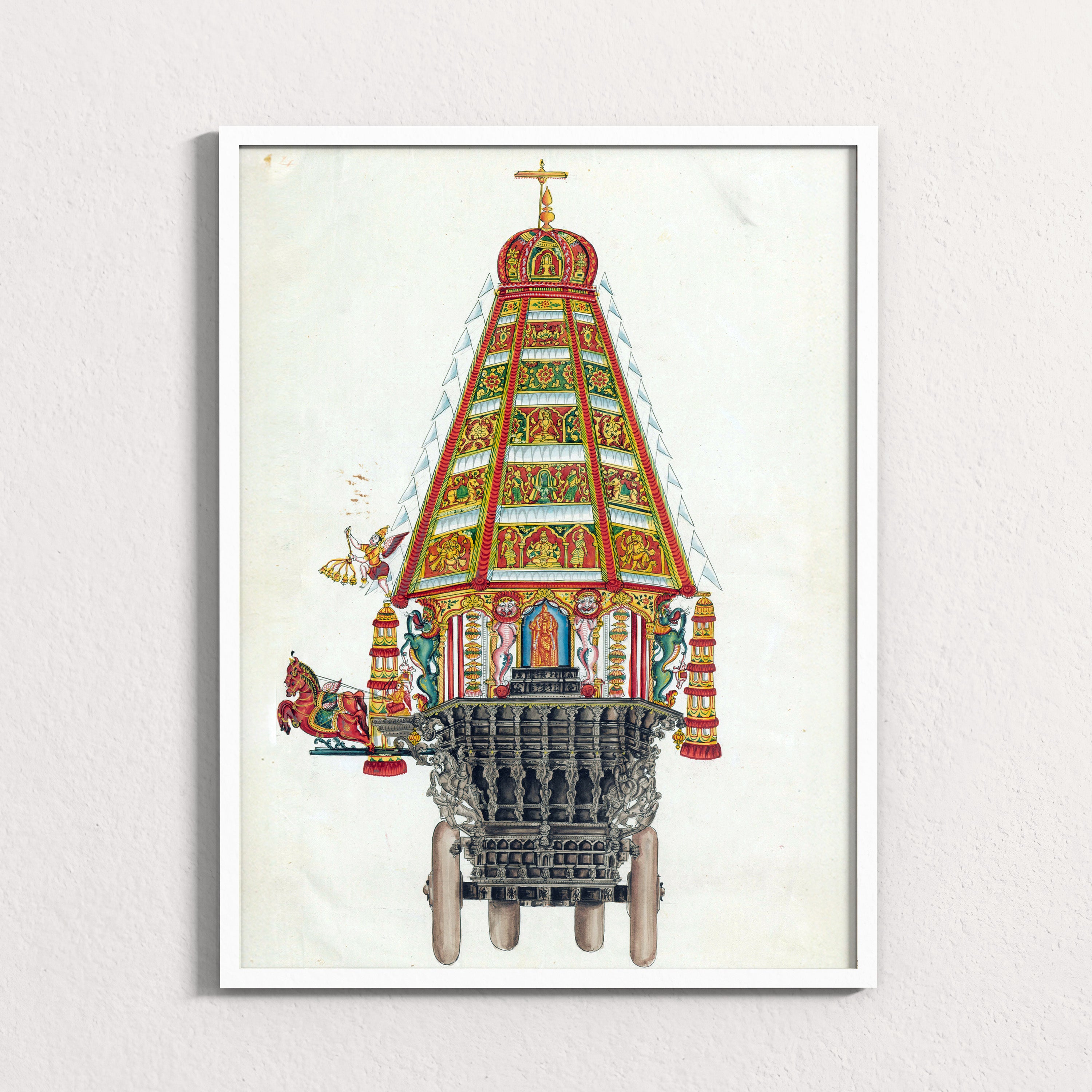 The Sacred Chariot of Thanjavur