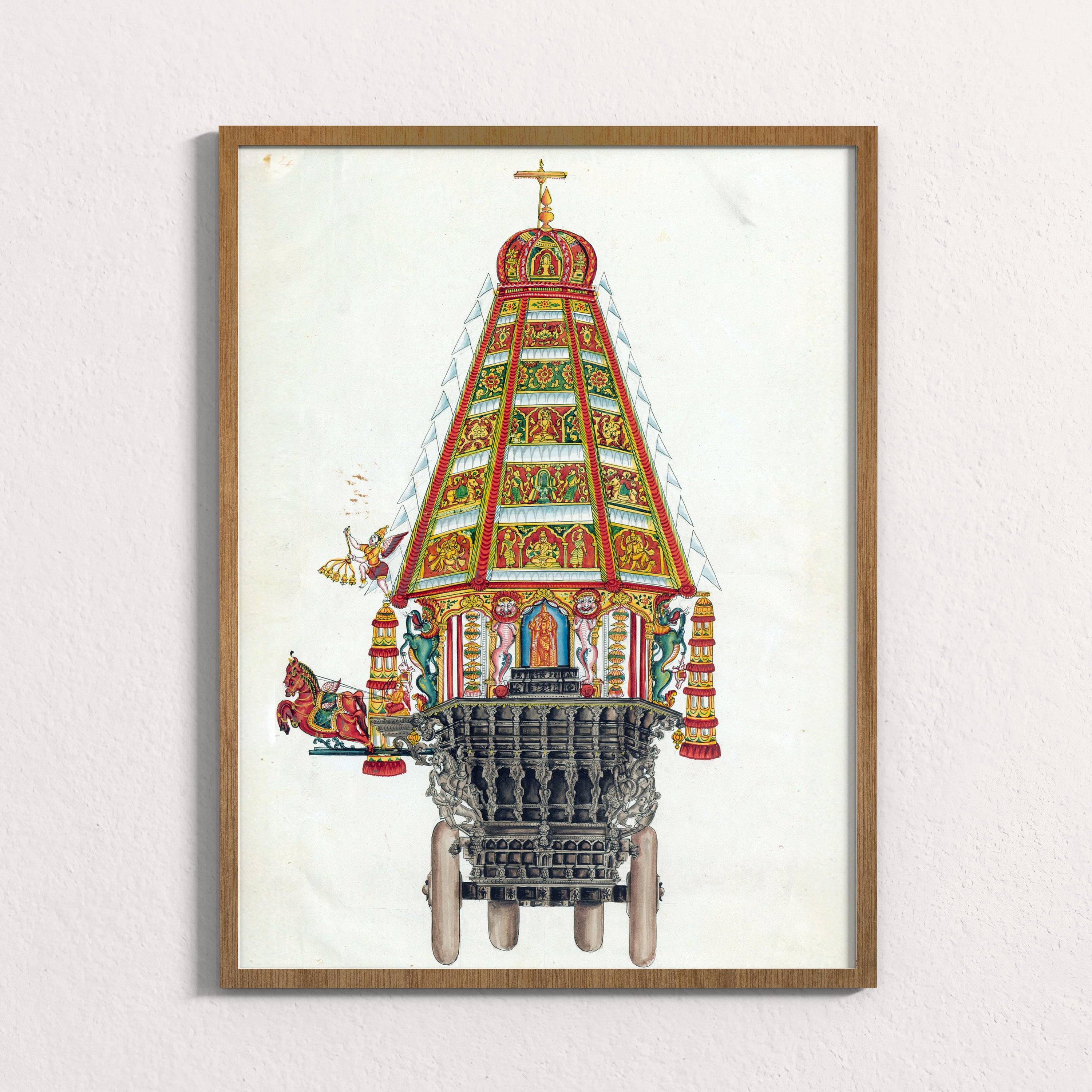 The Sacred Chariot of Thanjavur