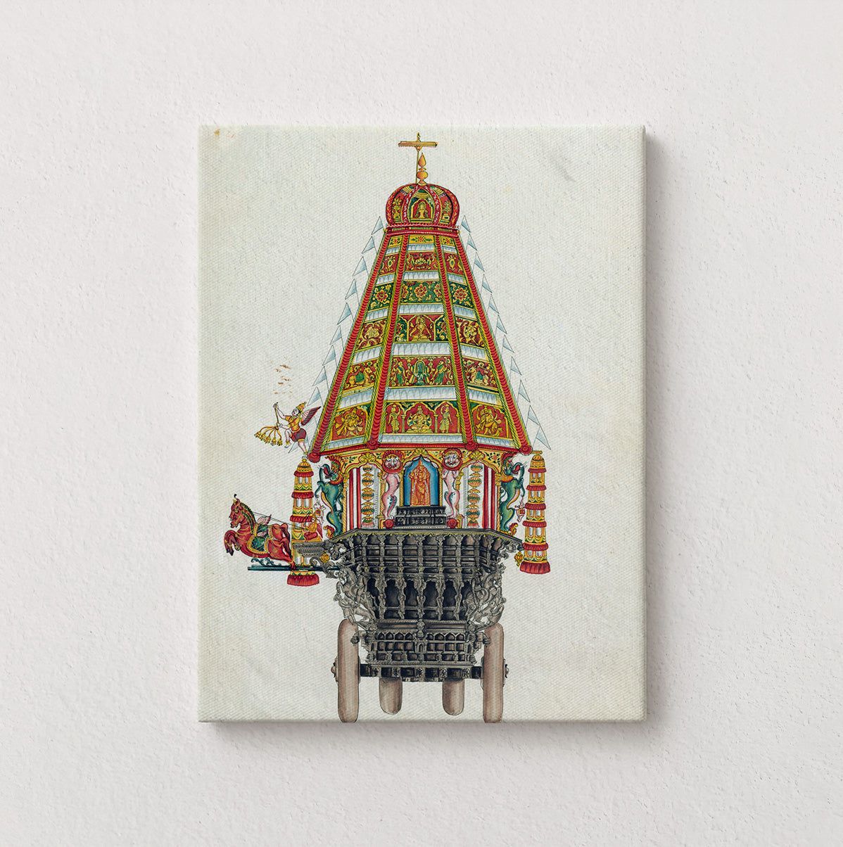 The Sacred Chariot of Thanjavur