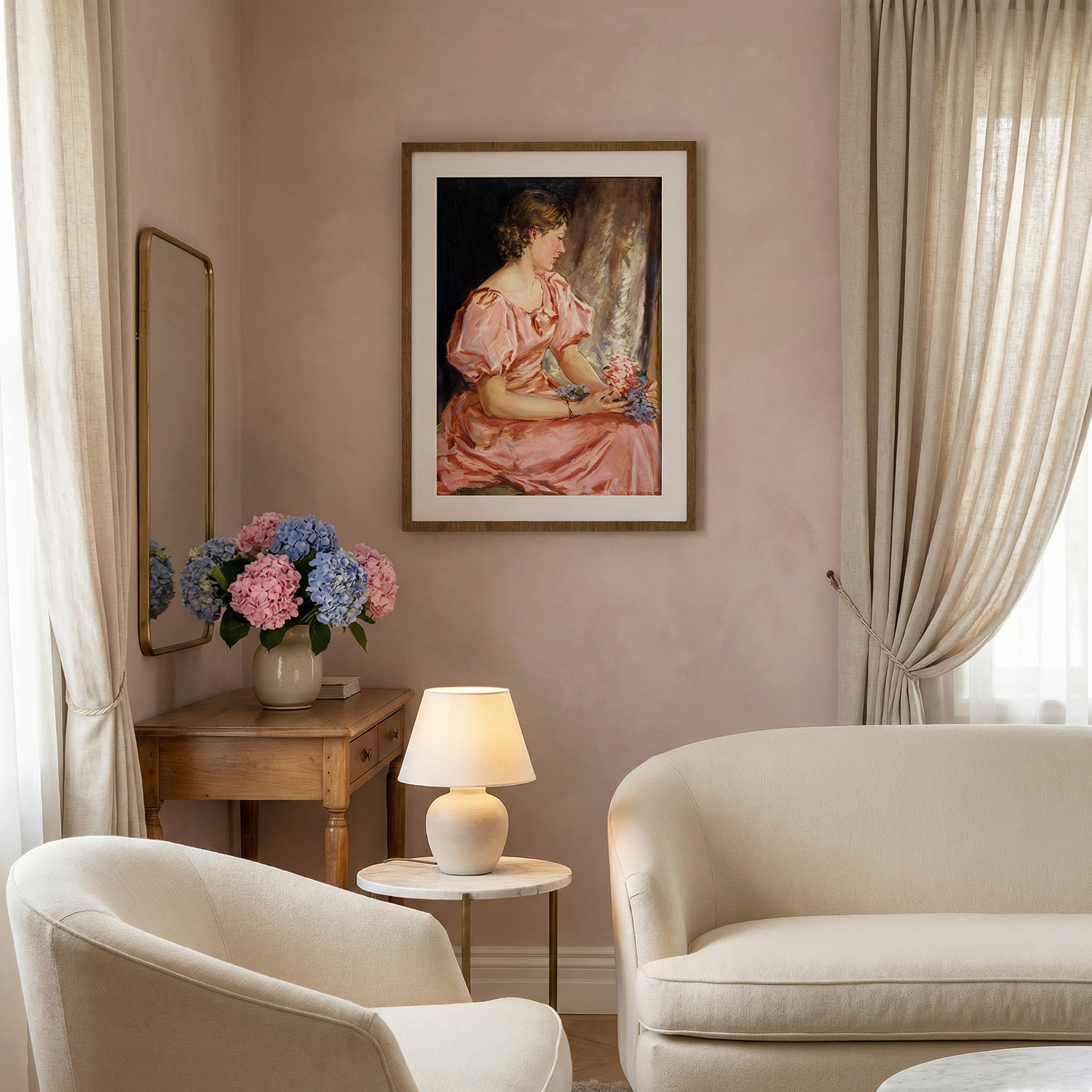 Oyster: Seated Girl