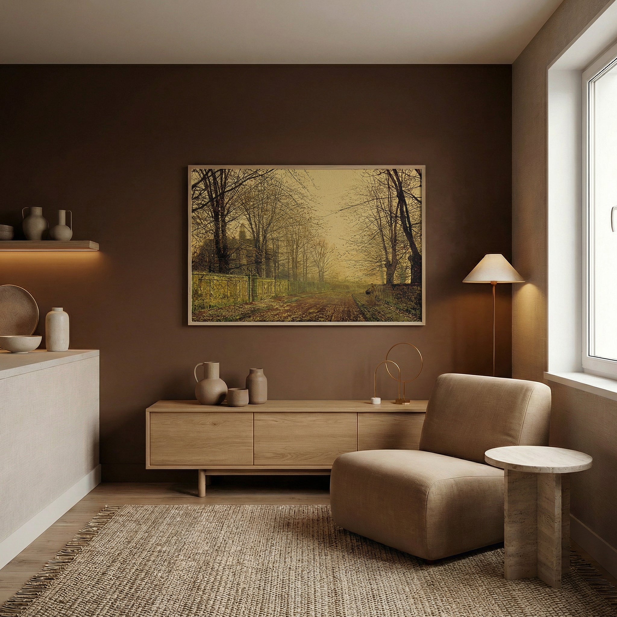 Aureolin: Autumn Avenue